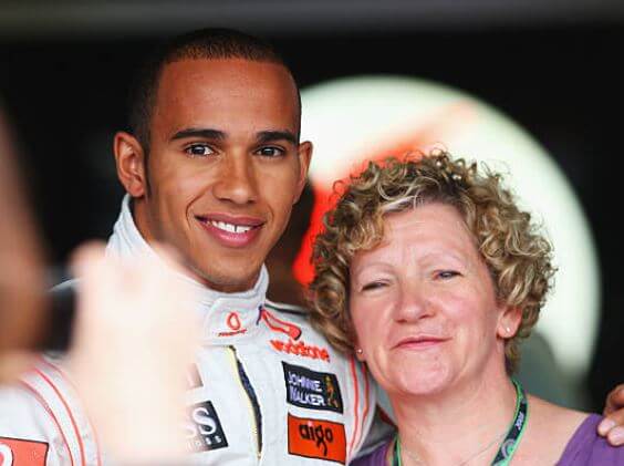 Samantha Lockhart's mom, Carmen Brinda Lockhart, and half-brother, Lewis Hamilton.